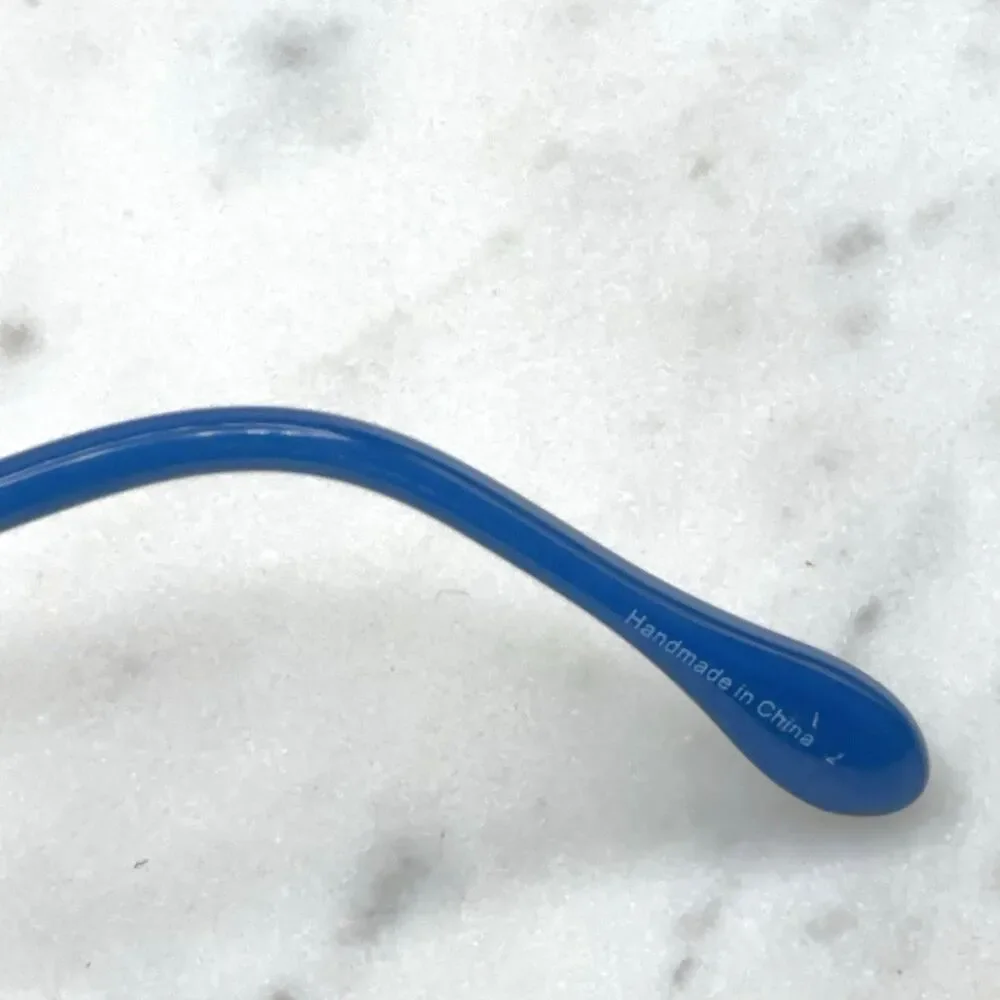 Lilly Pulitzer BL Effie Blue Youth Oval Eyeglasses Frames Only 48-16-130